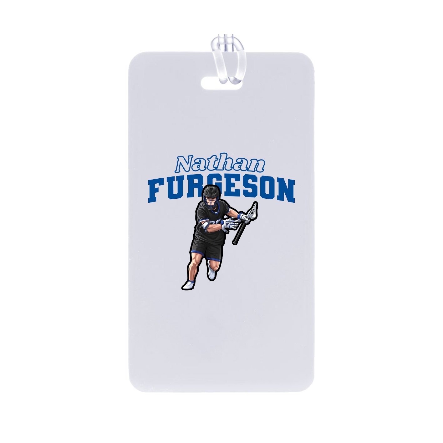 Bag Tag — Name Arch in Classic