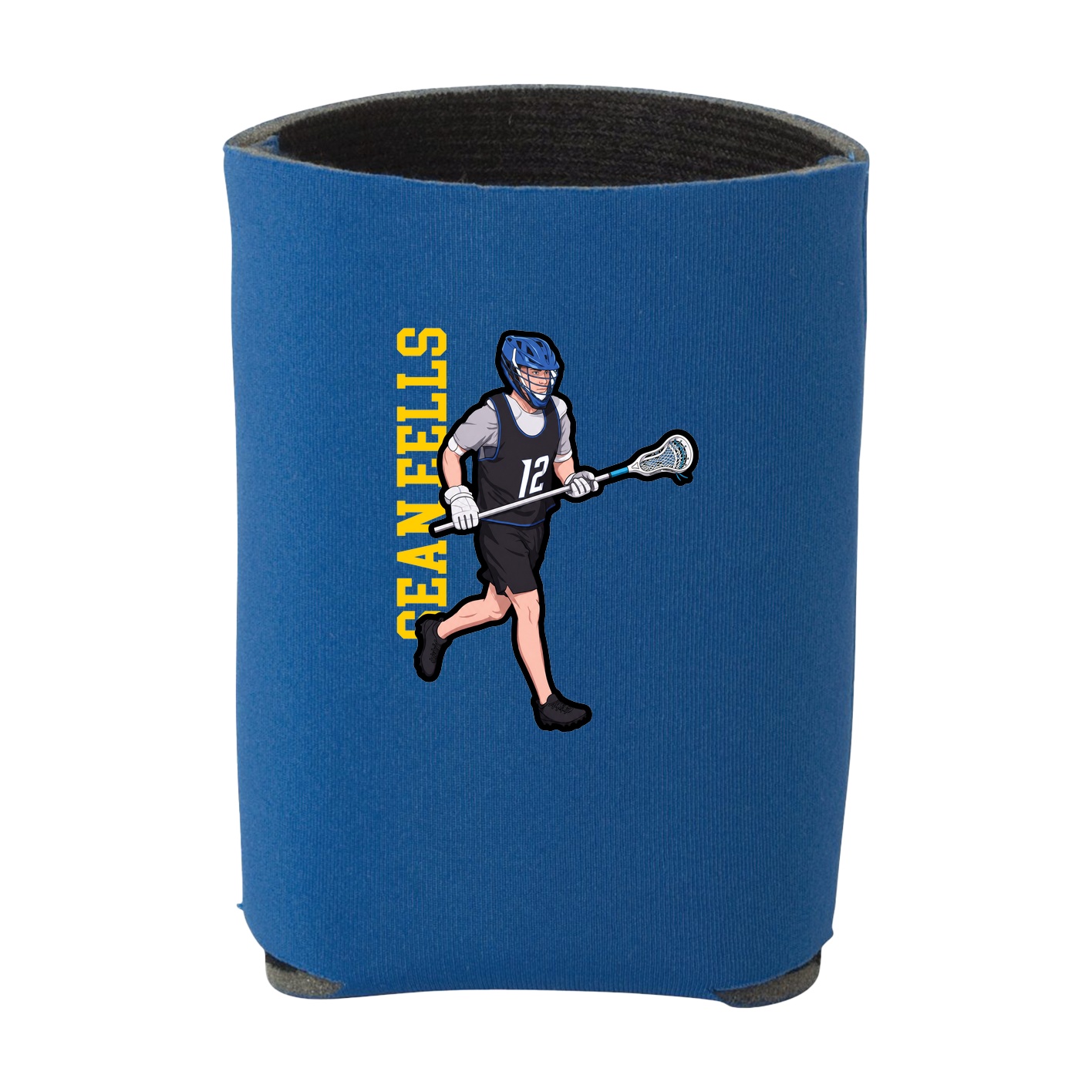 Can Holder — Name Vertical in Royal