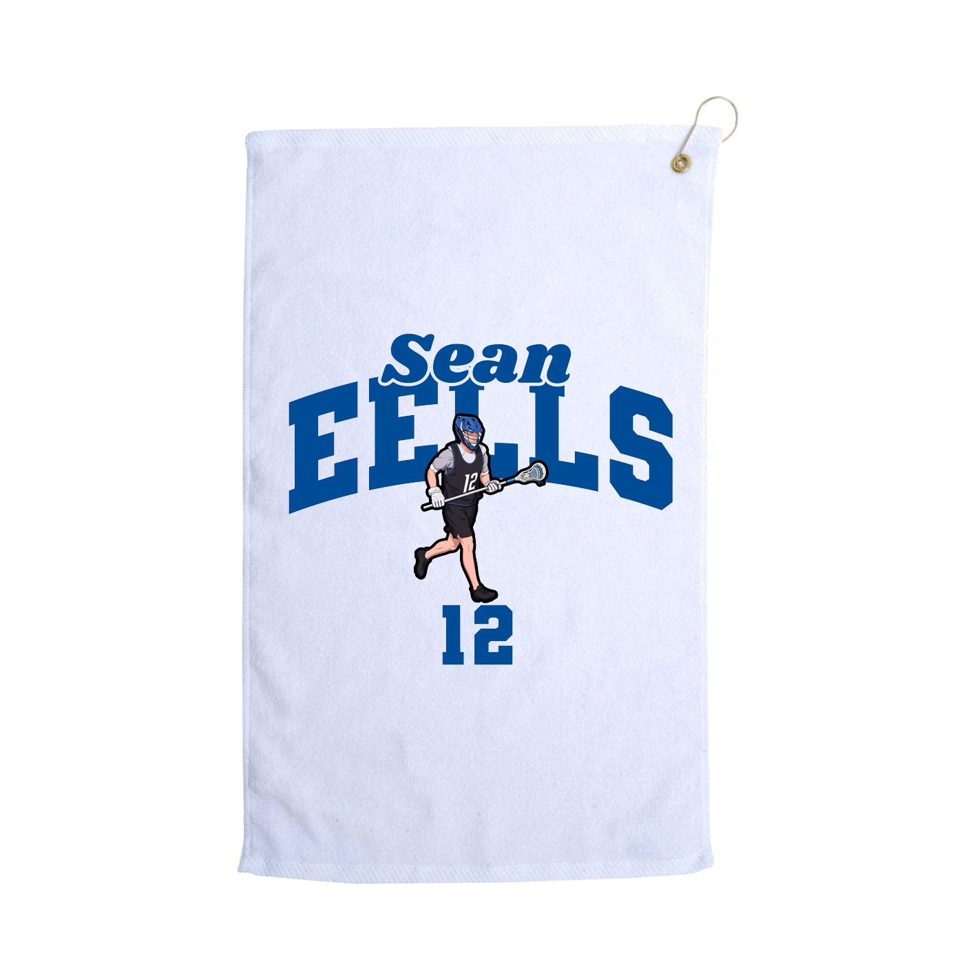 Golf Towel — Signature Arch in White