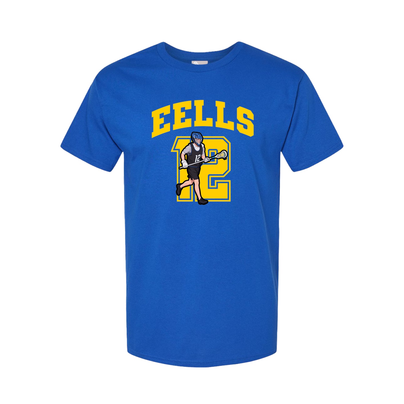 Youth Tee — Number in Royal