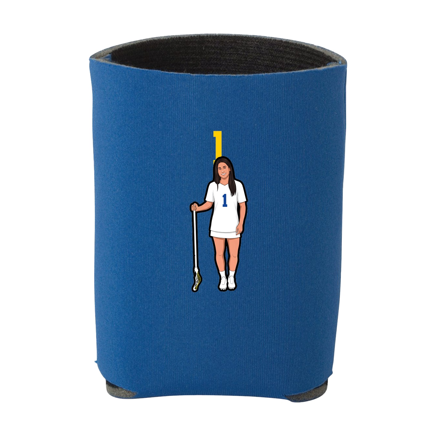 Can Holder — Number Top in Royal