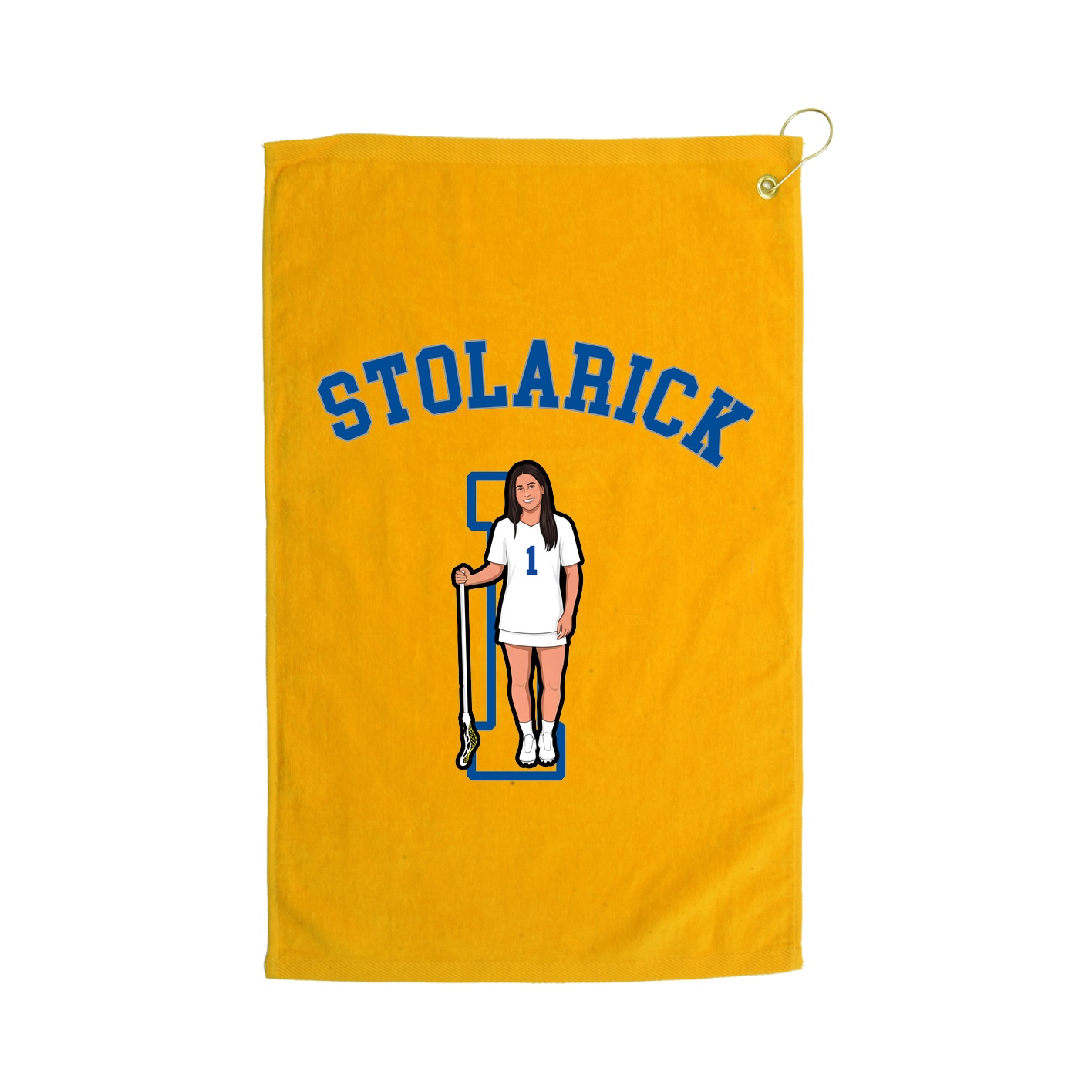 Golf Towel — Shirsey Arch in Gold