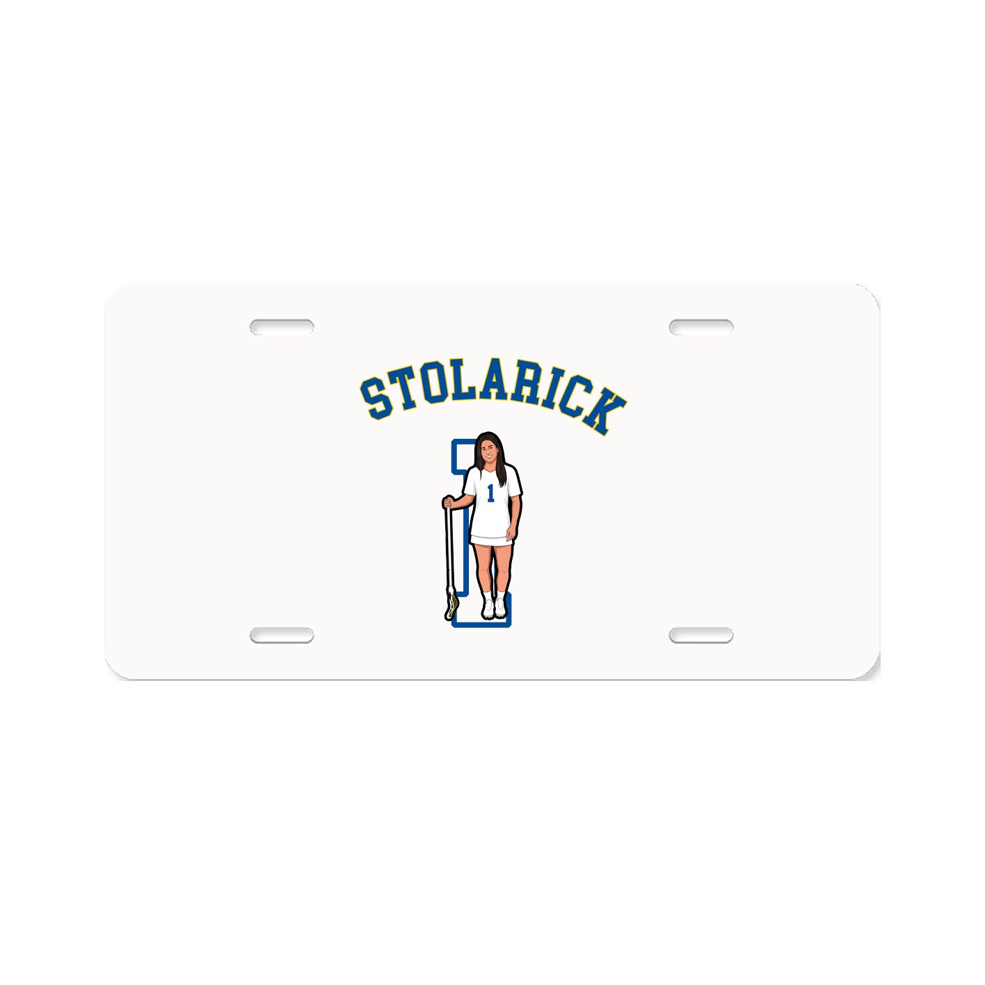 License Plate — Shirsey Arch in Classic
