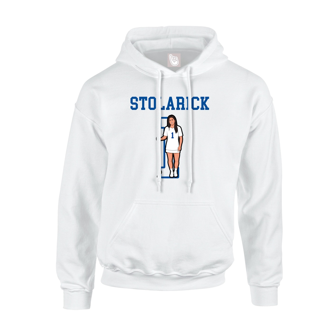 Youth Hoodie — Shirsey in White