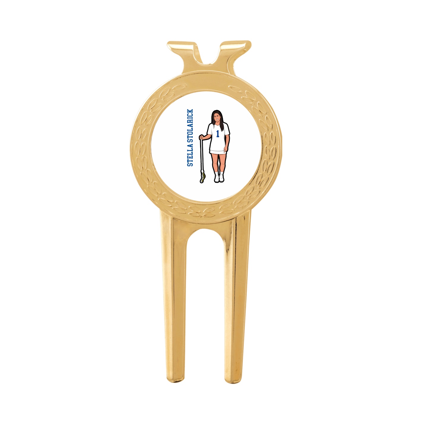 Divot Tool with Ball Marker — Name Vertical in Classic