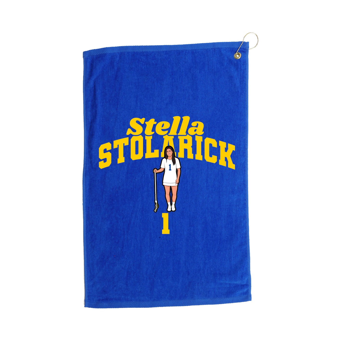 Golf Towel — Signature Arch in Royal