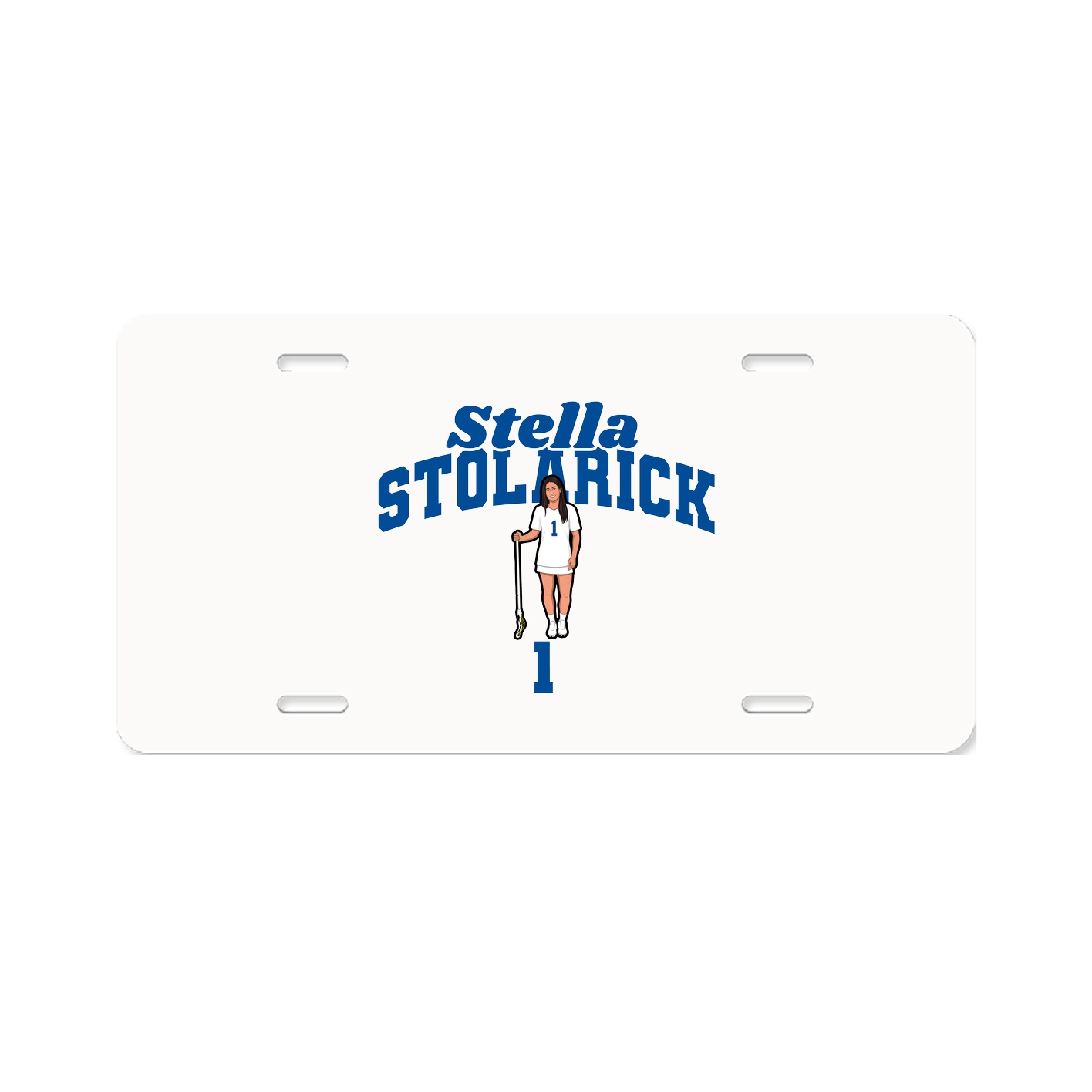 License Plate — Signature Arch in Classic