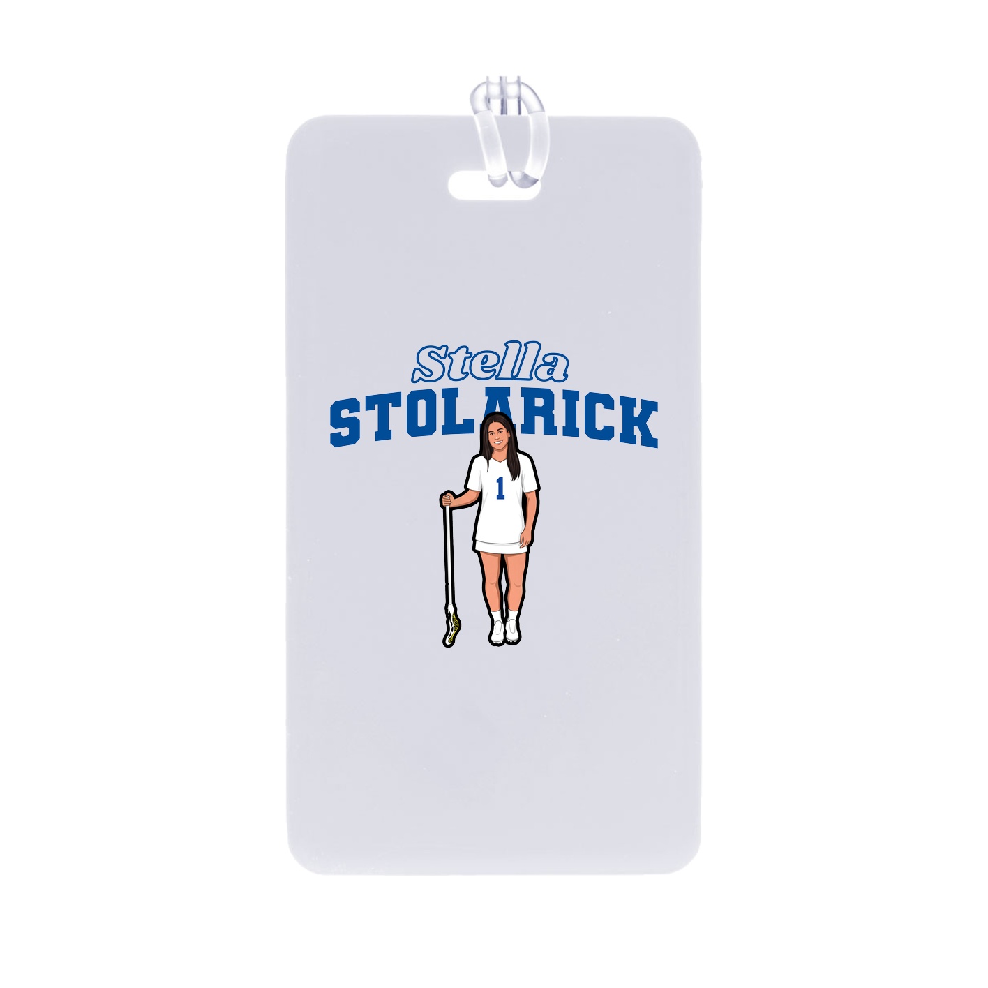 Bag Tag — Name Arch in Classic