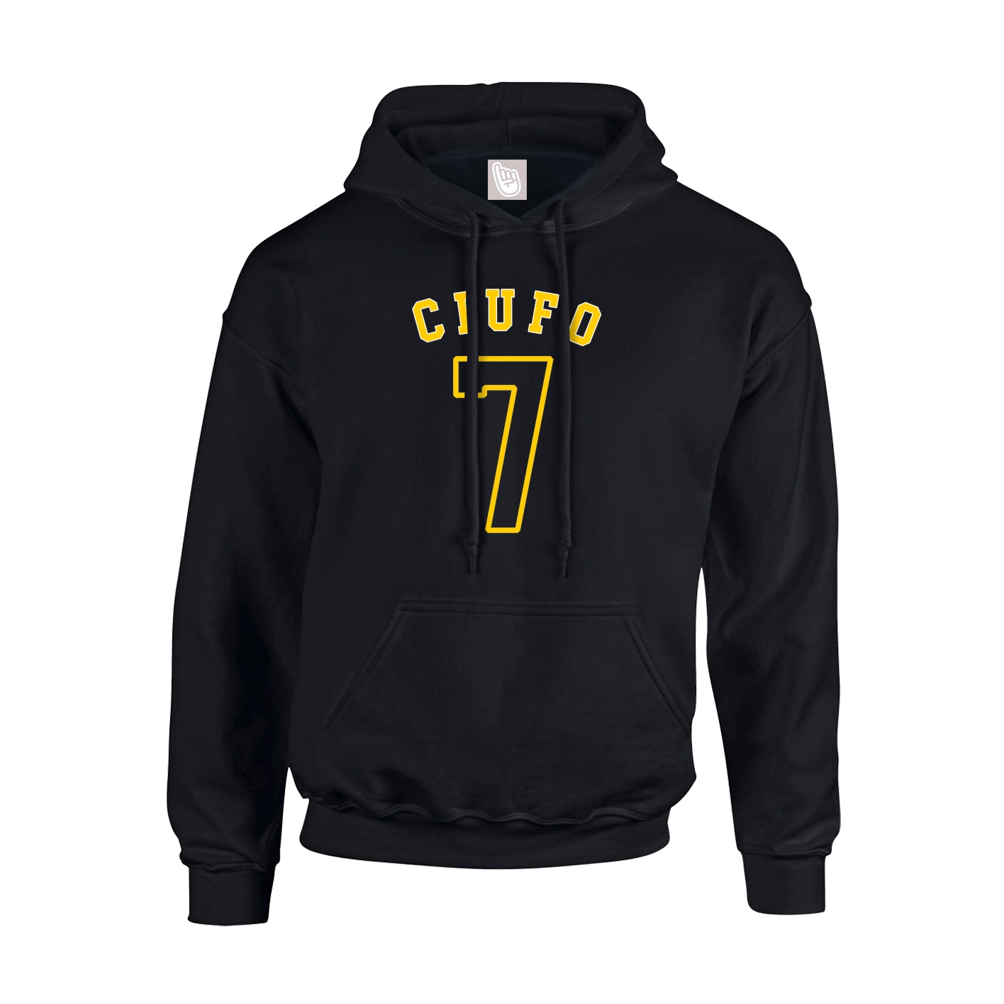 Youth Hoodie — Shirsey Arch in Black