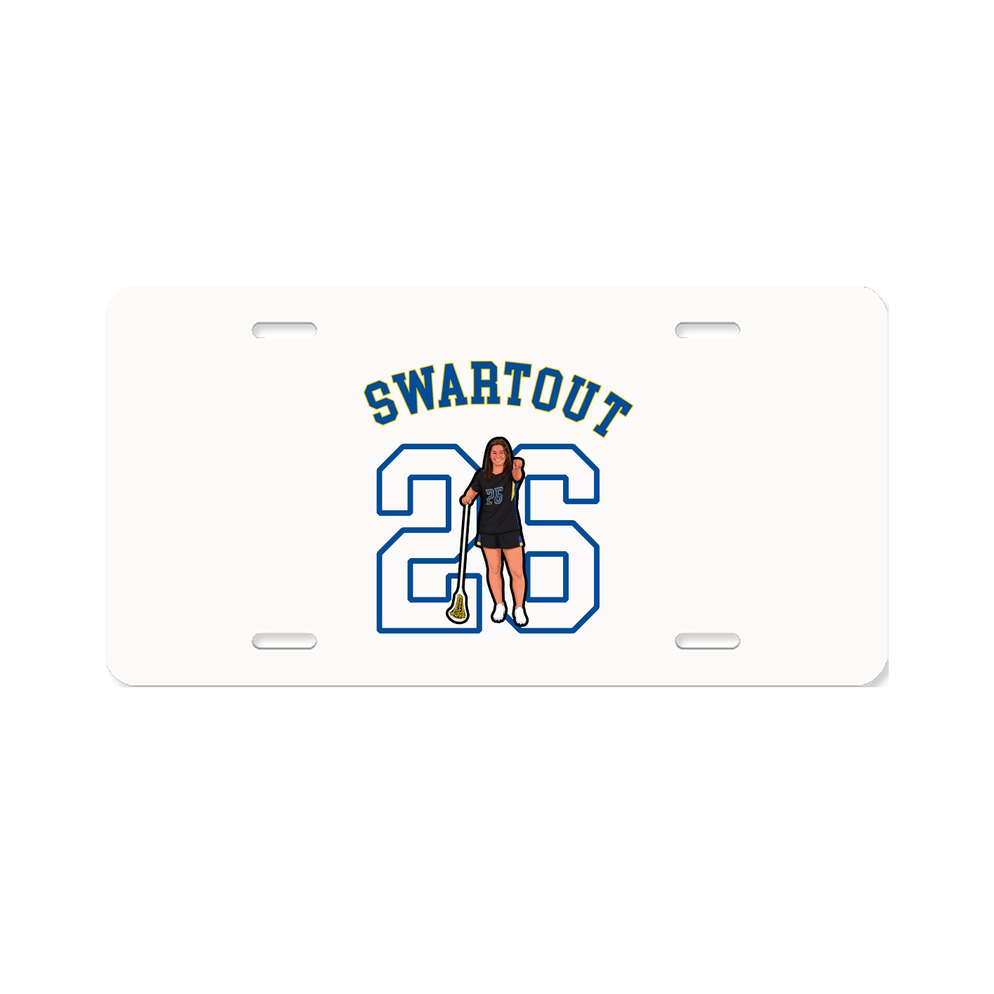License Plate — Shirsey Arch in Classic