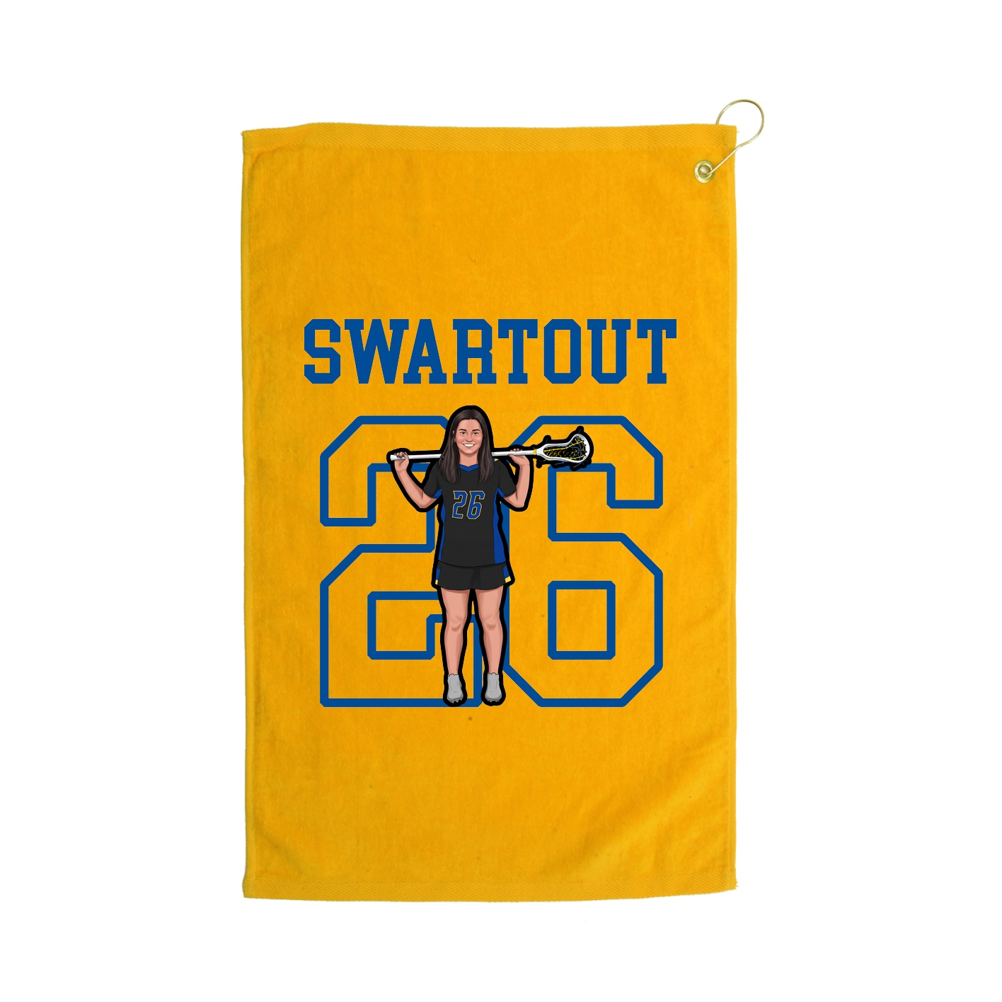 Golf Towel — Shirsey in Gold