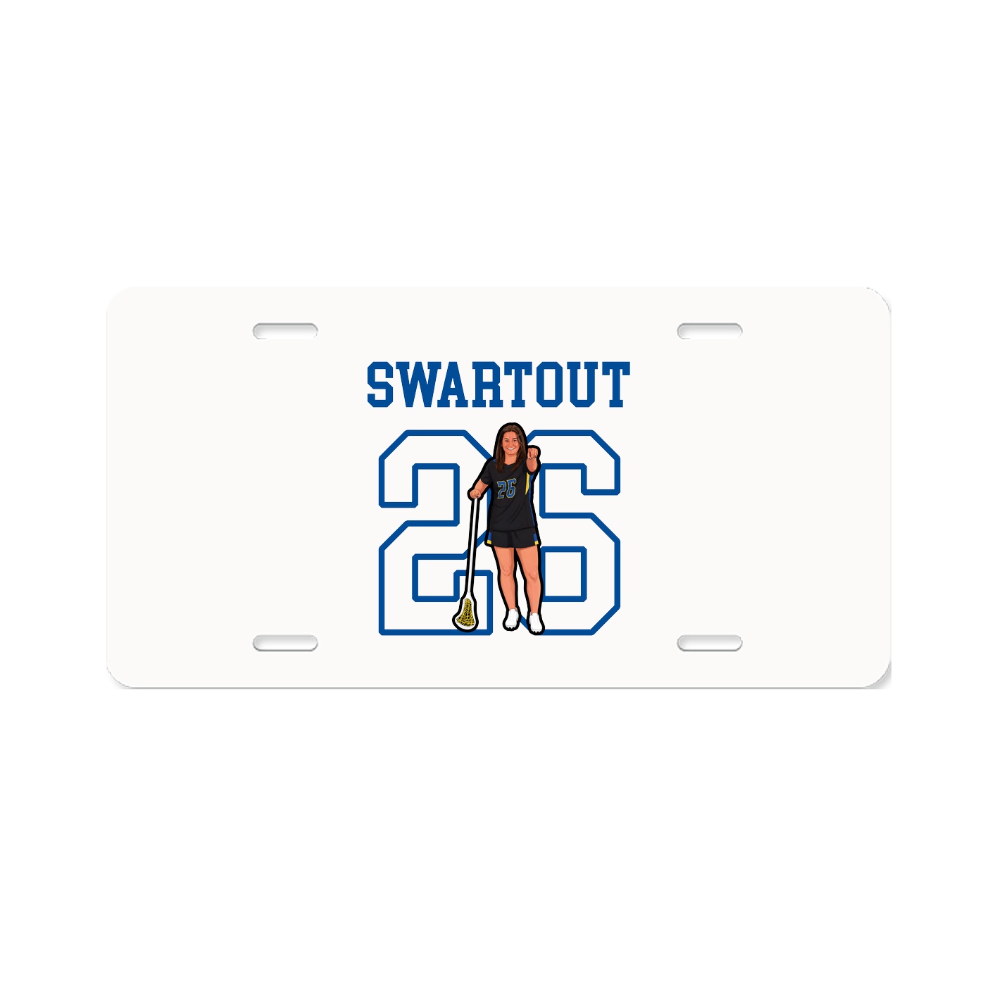 License Plate — Shirsey in Classic