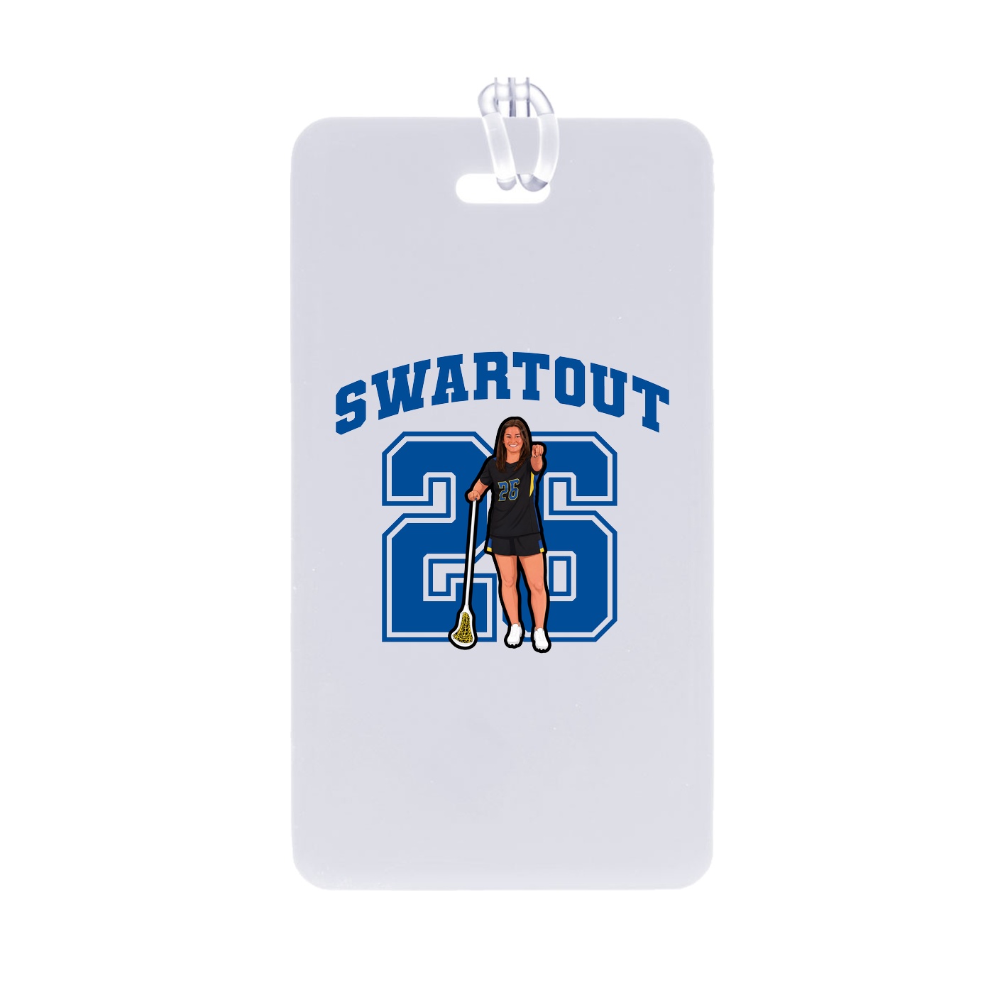 Bag Tag — Number in Classic