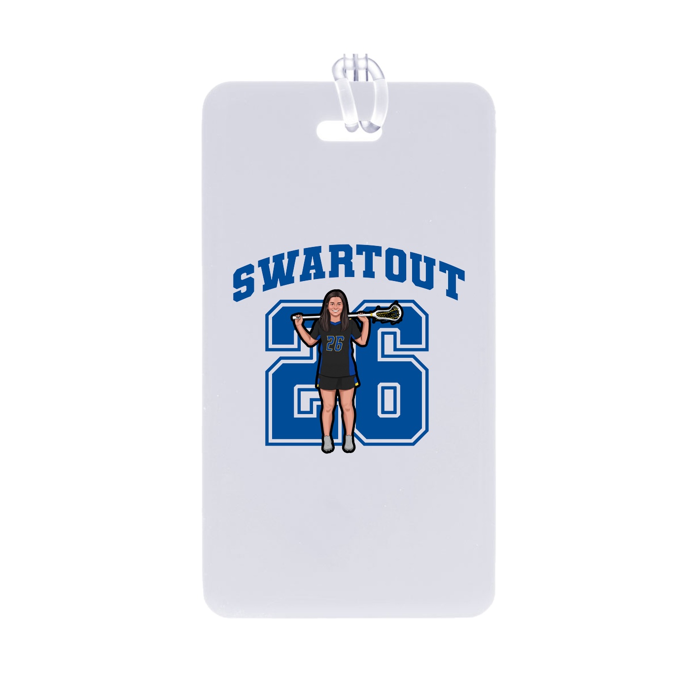 Bag Tag — Number in Classic