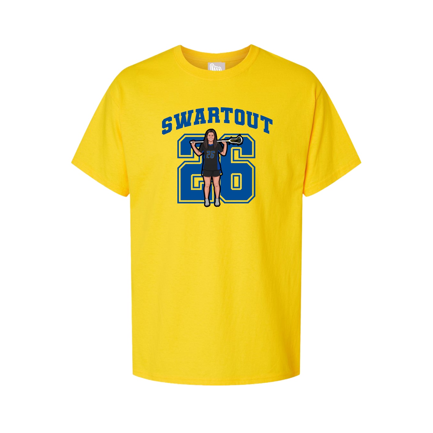 Tee — Number in Gold