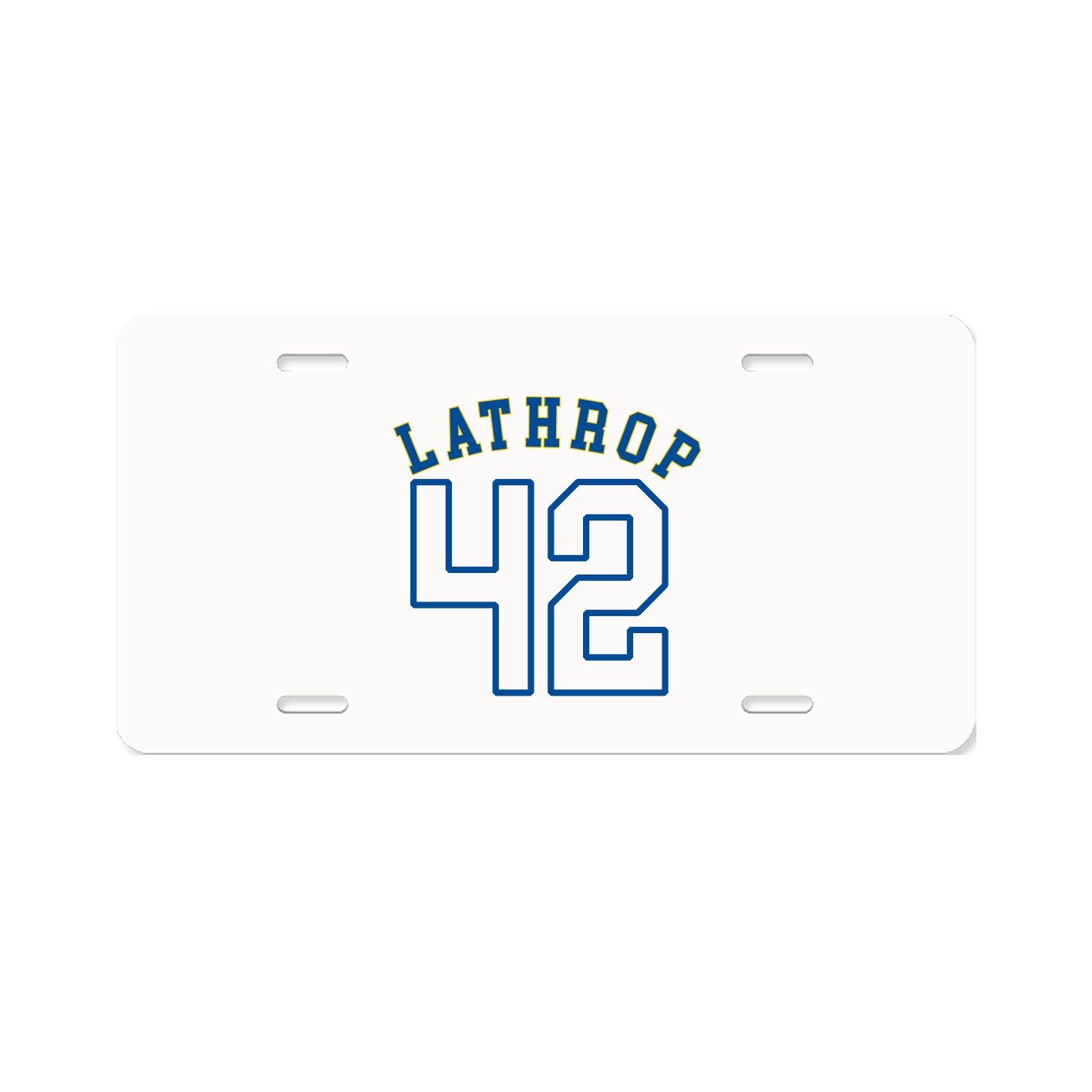 License Plate — Shirsey Arch in Classic