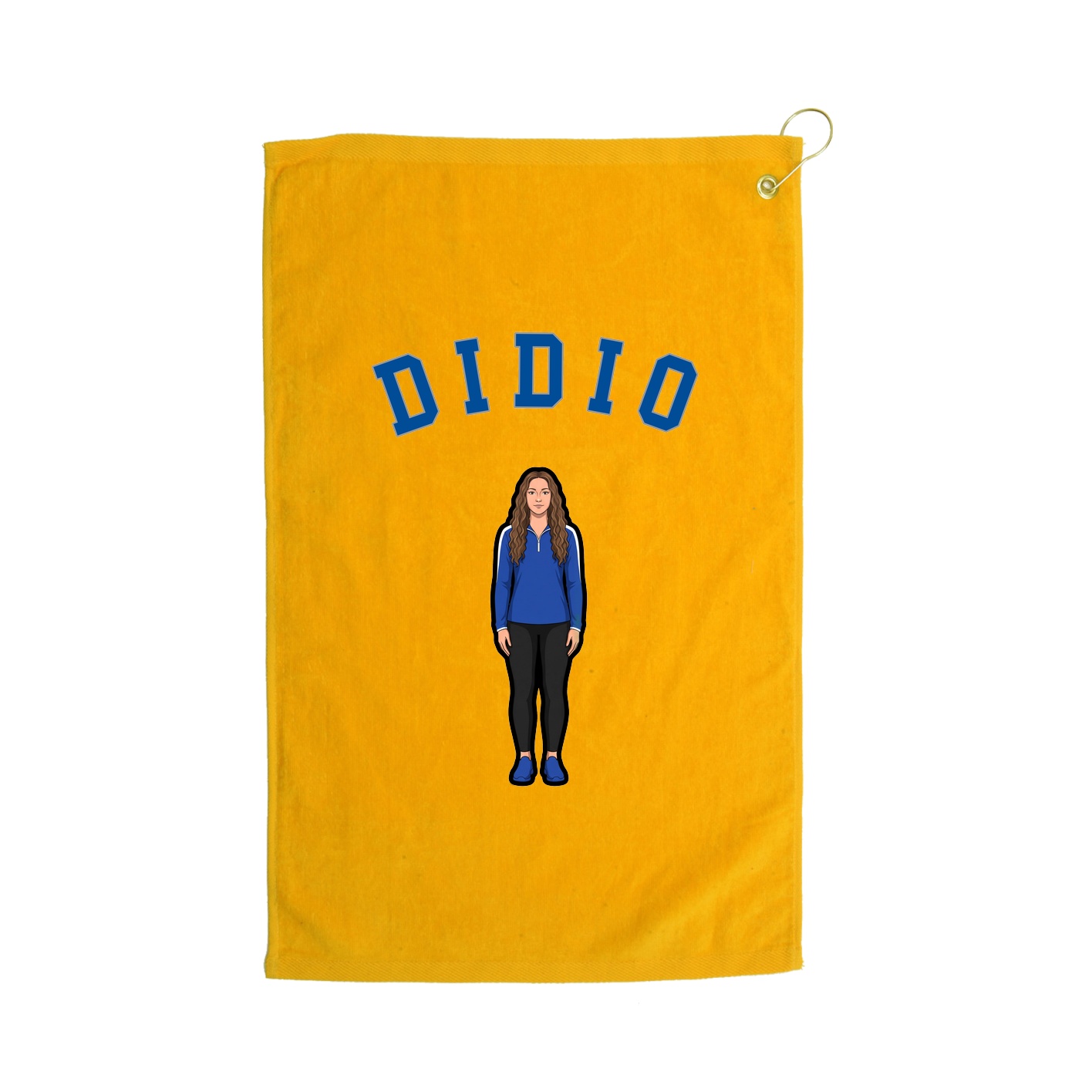 Golf Towel — Shirsey Arch in Gold