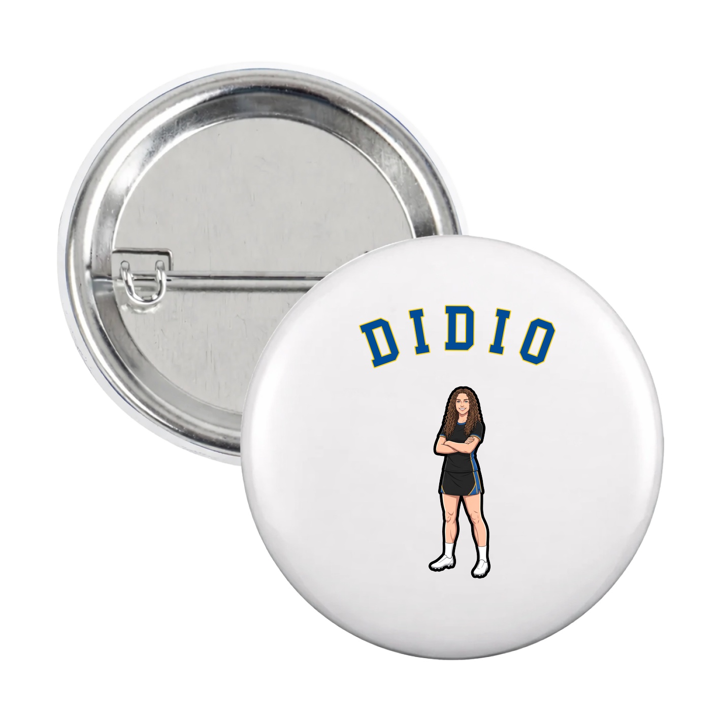 Game Day Button — Shirsey Arch in White