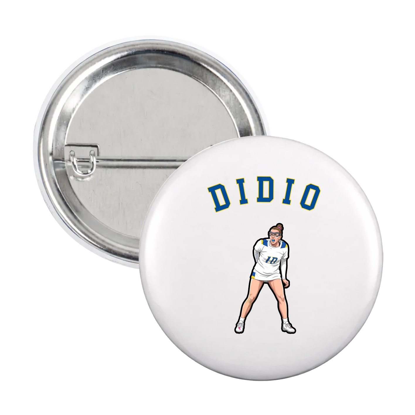 Game Day Button — Shirsey Arch in White