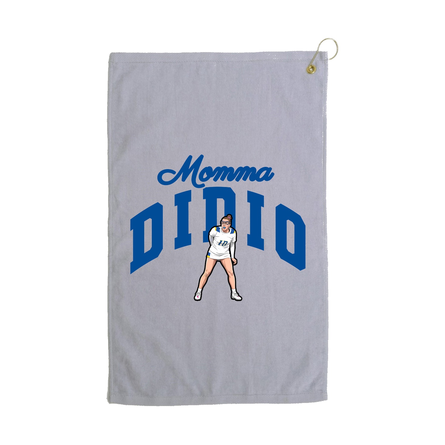 Golf Towel — Mothers Day Arch in Grey