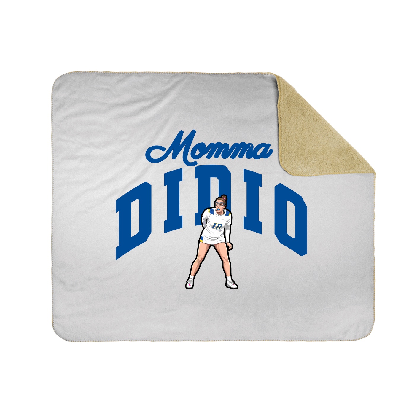 Throw Blanket — Mothers Day Arch in White