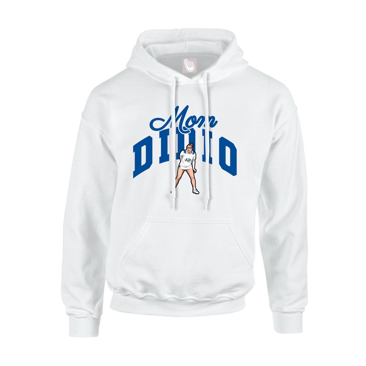 Youth Hoodie — Mothers Day Arch in White
