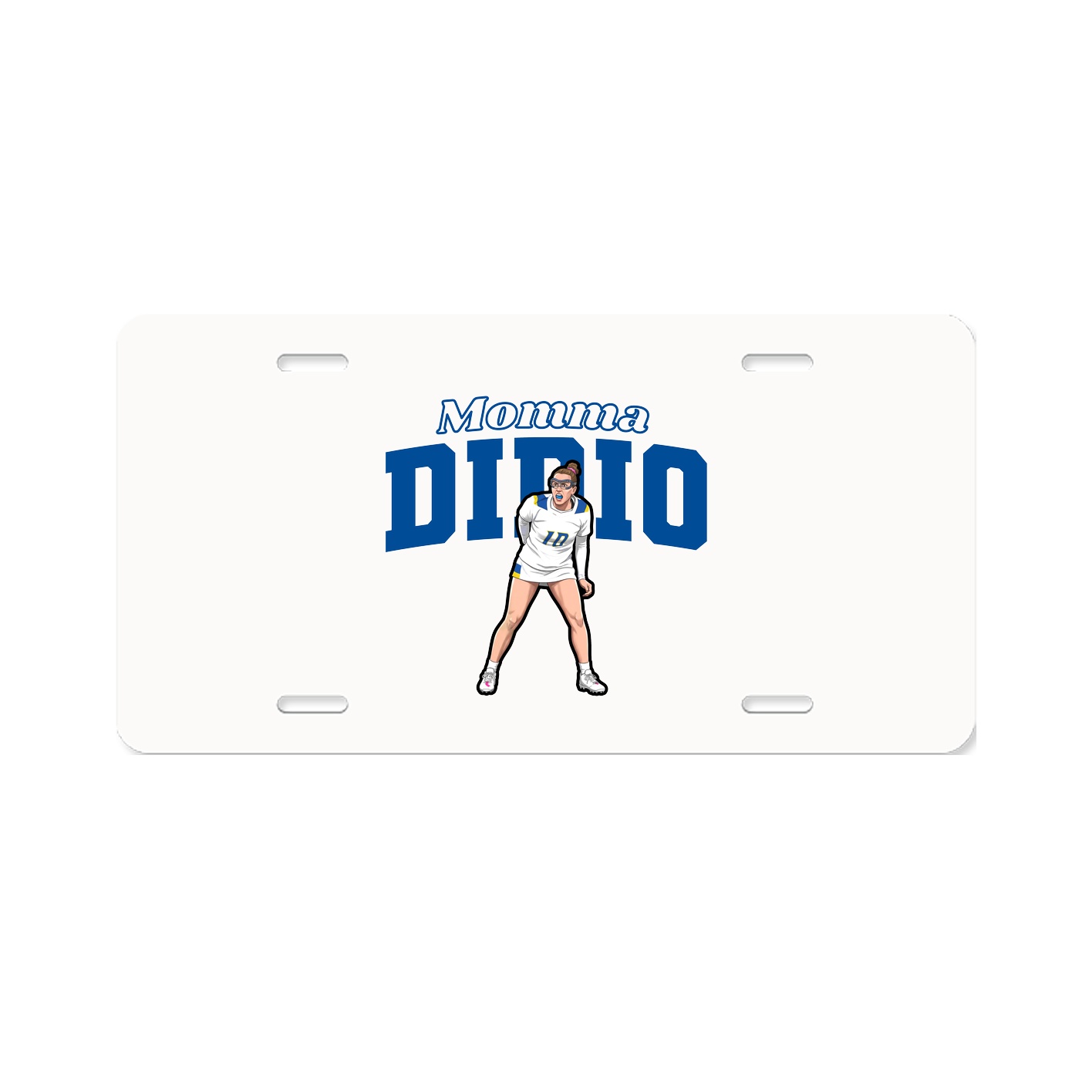 License Plate — Mothers Day Block in Classic