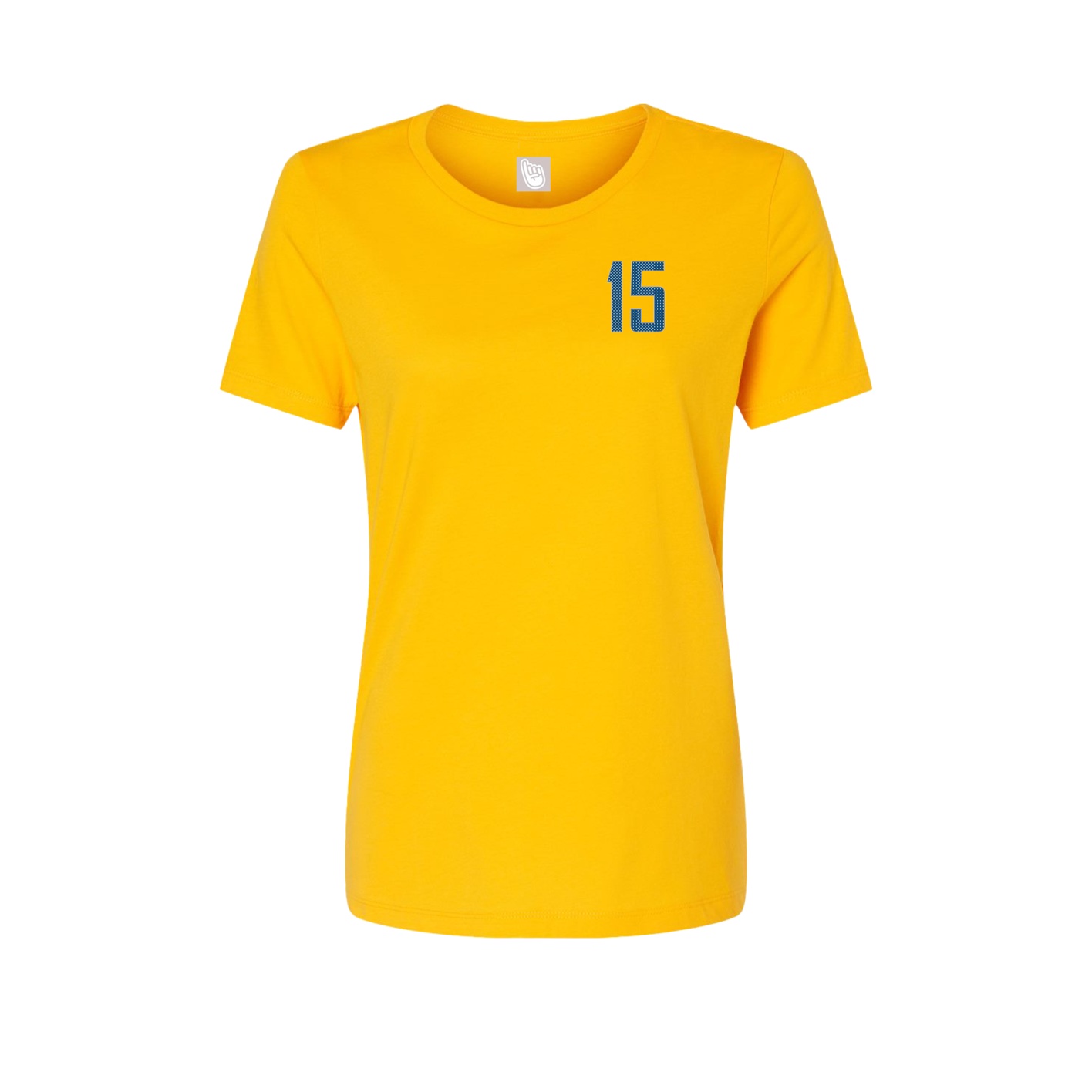 Womens Tee — Front Shirsy in Gold