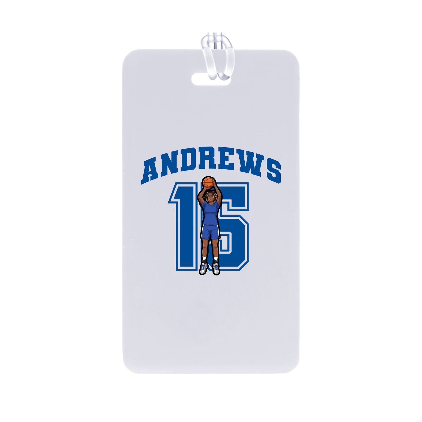 Bag Tag — Number in Classic