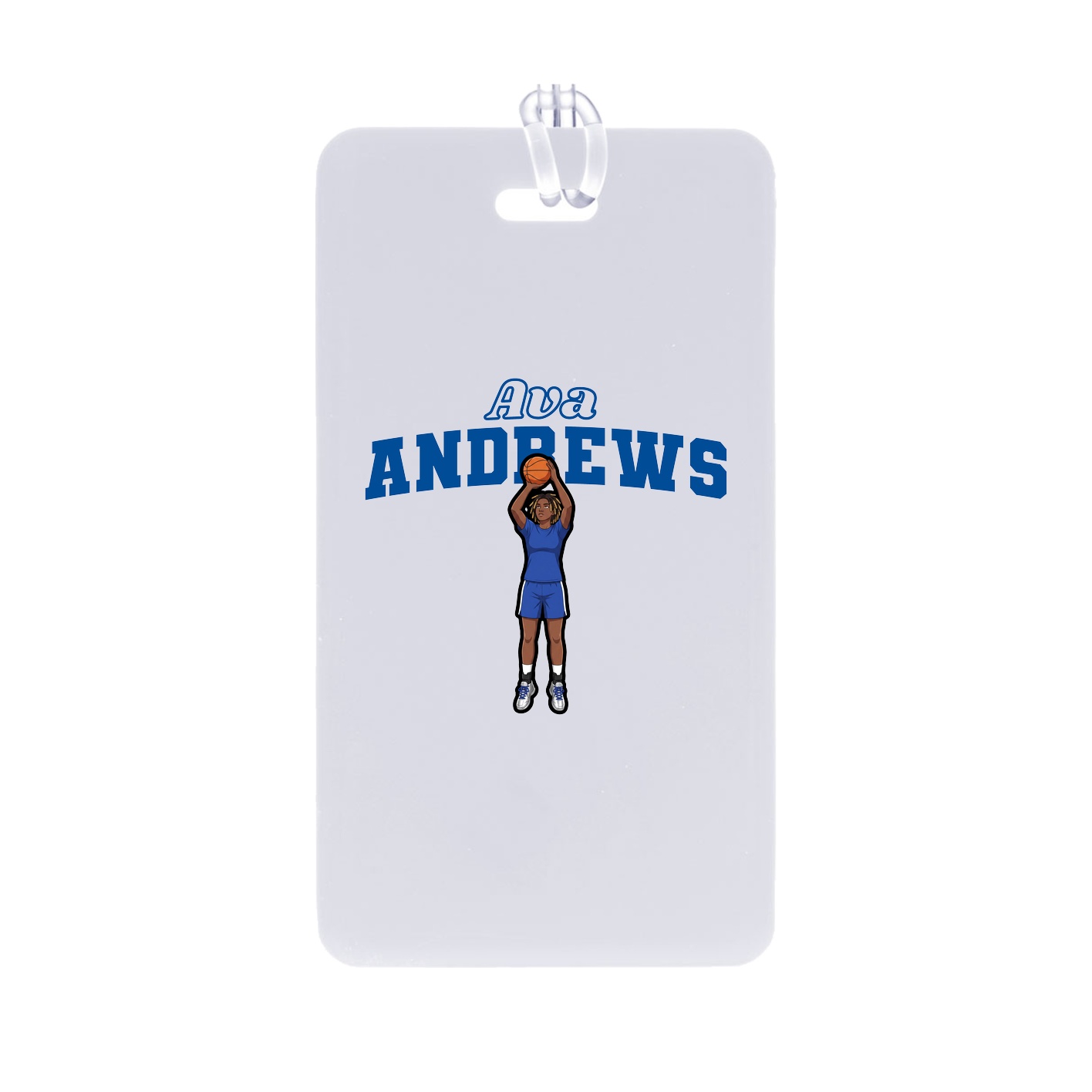 Bag Tag — Name Arch in Classic