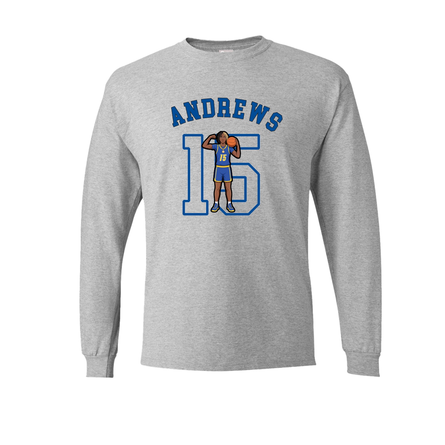 Long Sleeve Tee — Shirsey Arch in Grey
