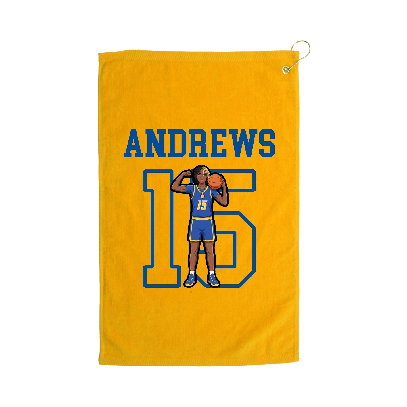 Golf Towel — Shirsey in Gold