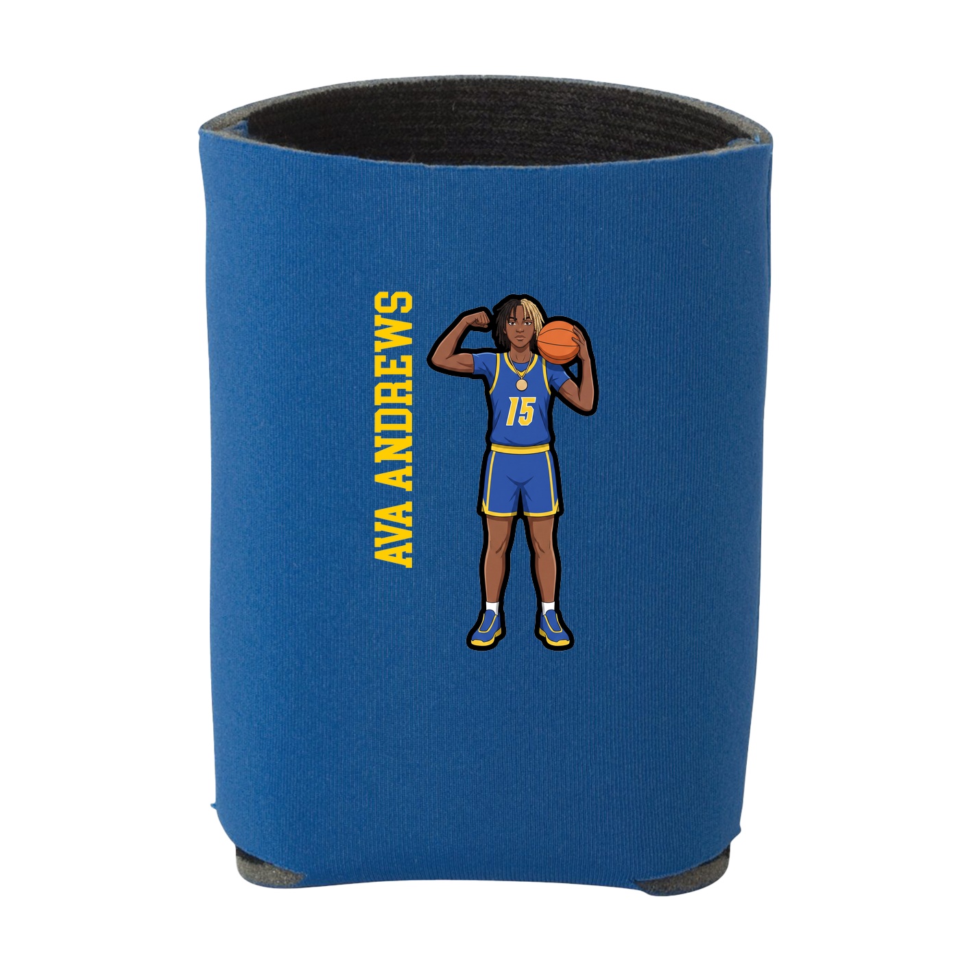 Can Holder — Name Vertical in Royal