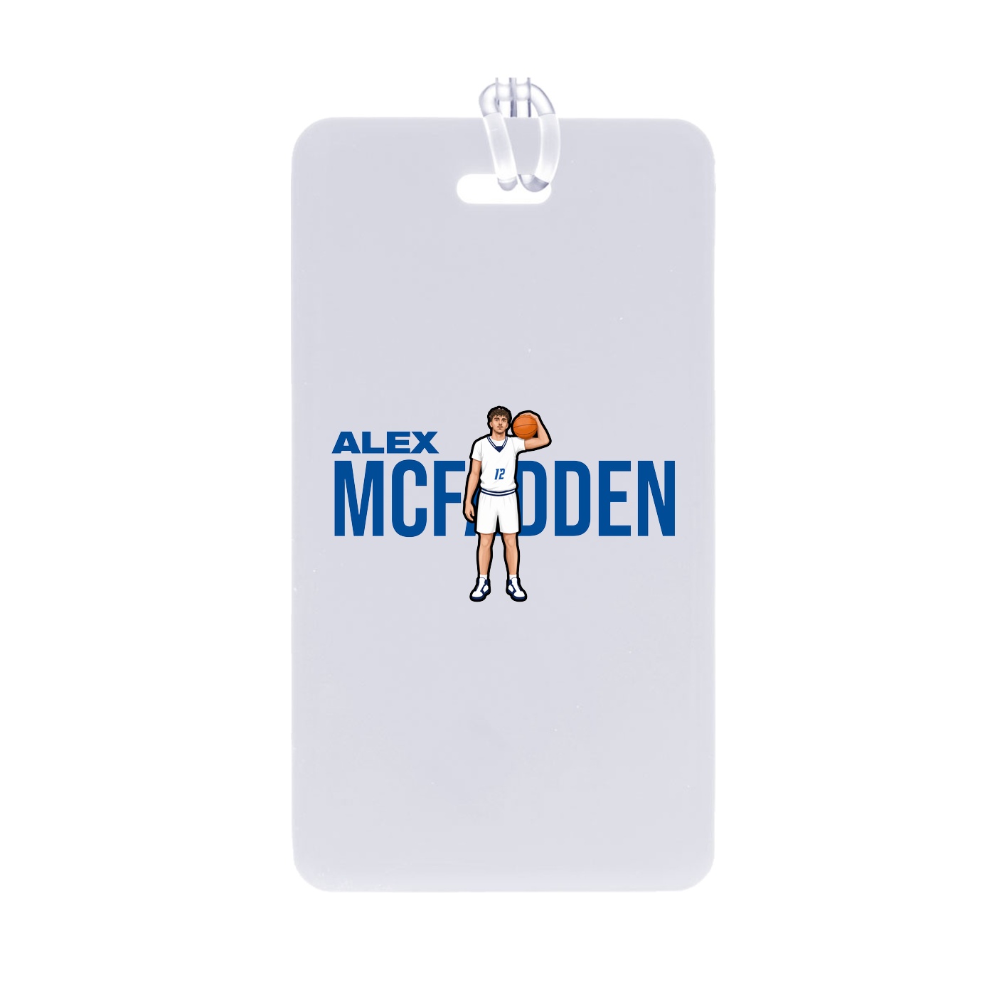 Bag Tag — Player Name in Classic
