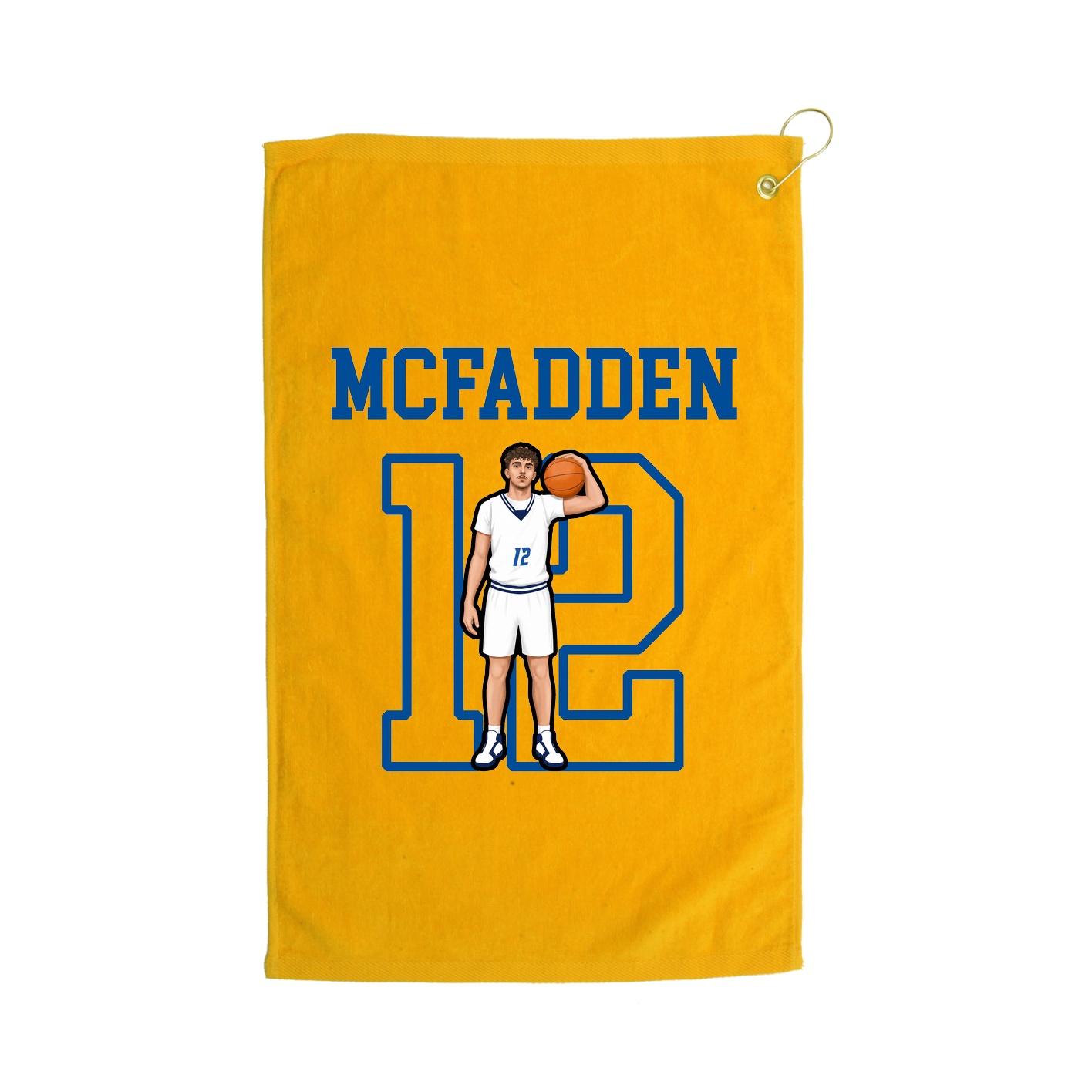 Golf Towel — Shirsey in Gold