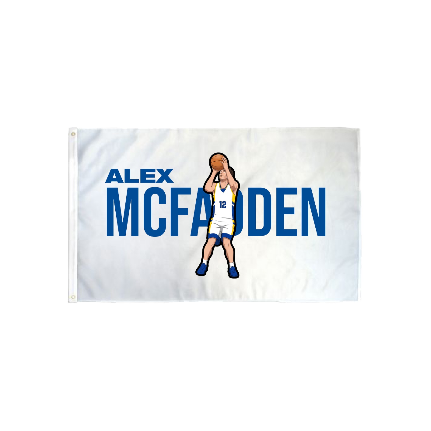 3x5 Flag — Player Name in Classic
