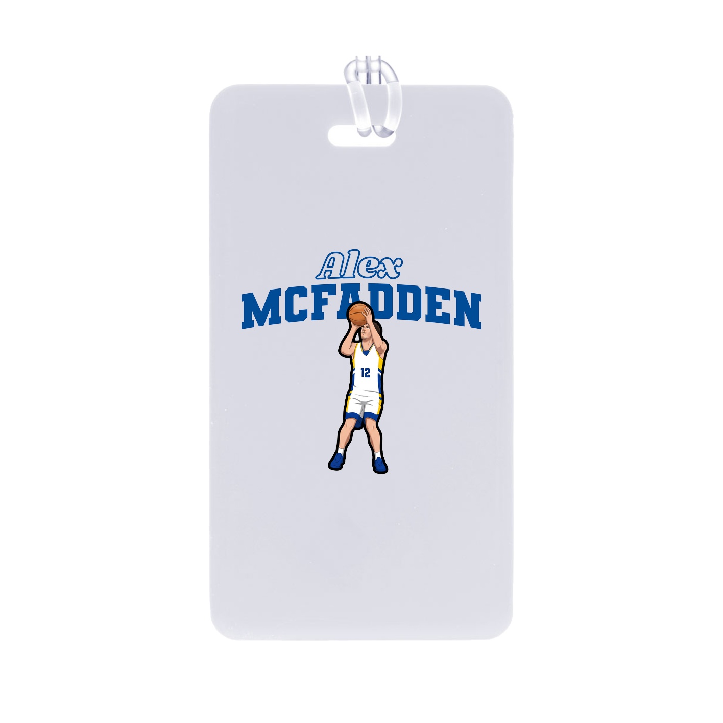Bag Tag — Name Arch in Classic