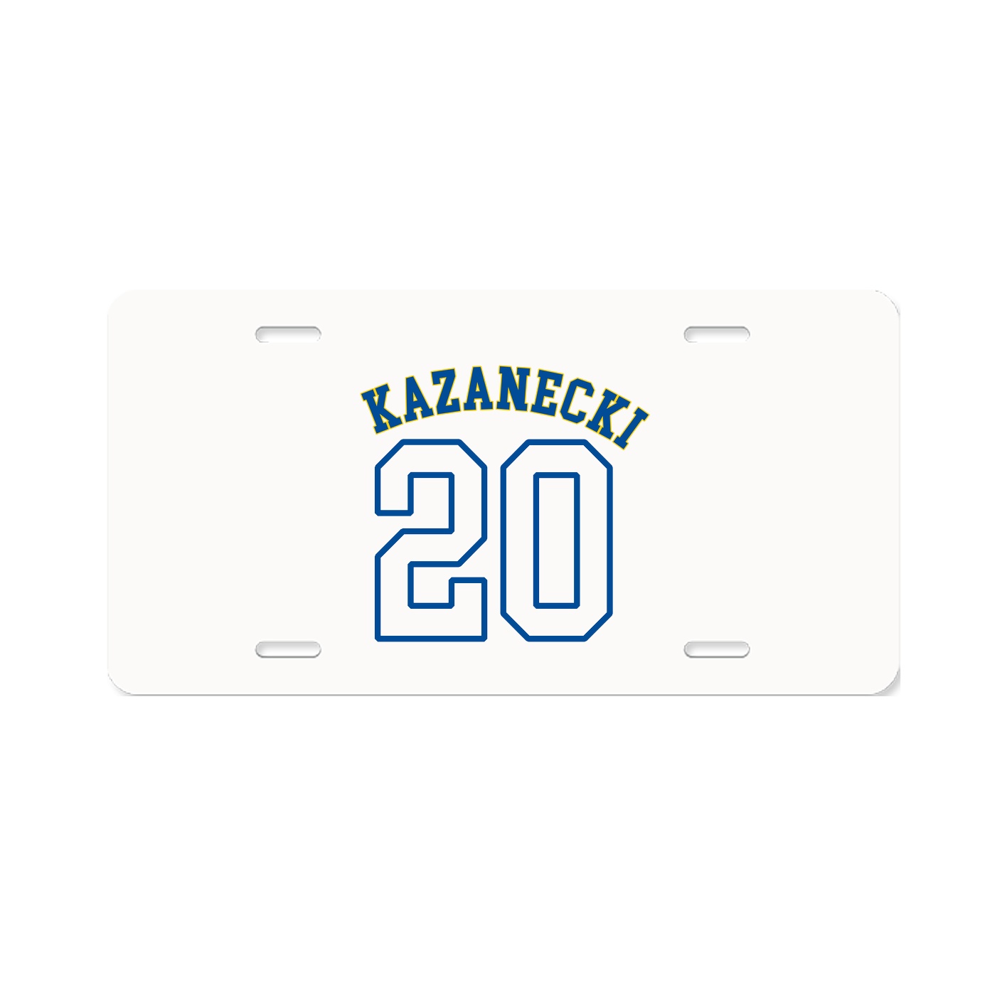 License Plate — Shirsey Arch in Classic