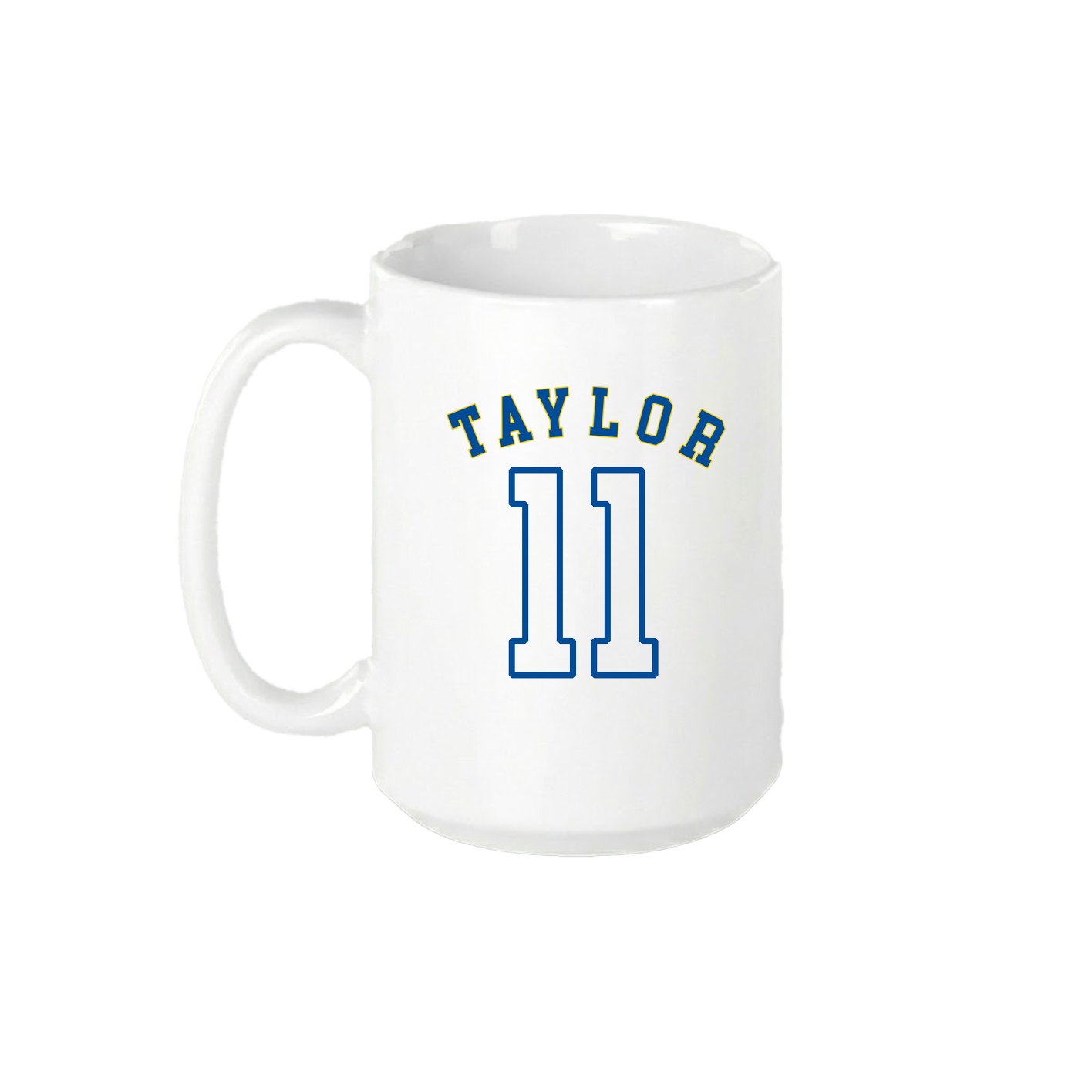 15oz Coffee Mug — Shirsey Arch in White