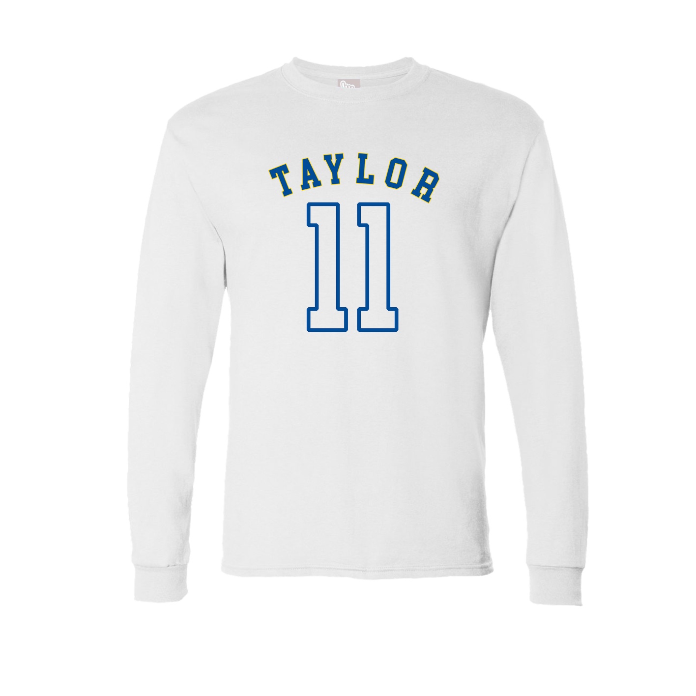Long Sleeve Tee — Shirsey Arch in White