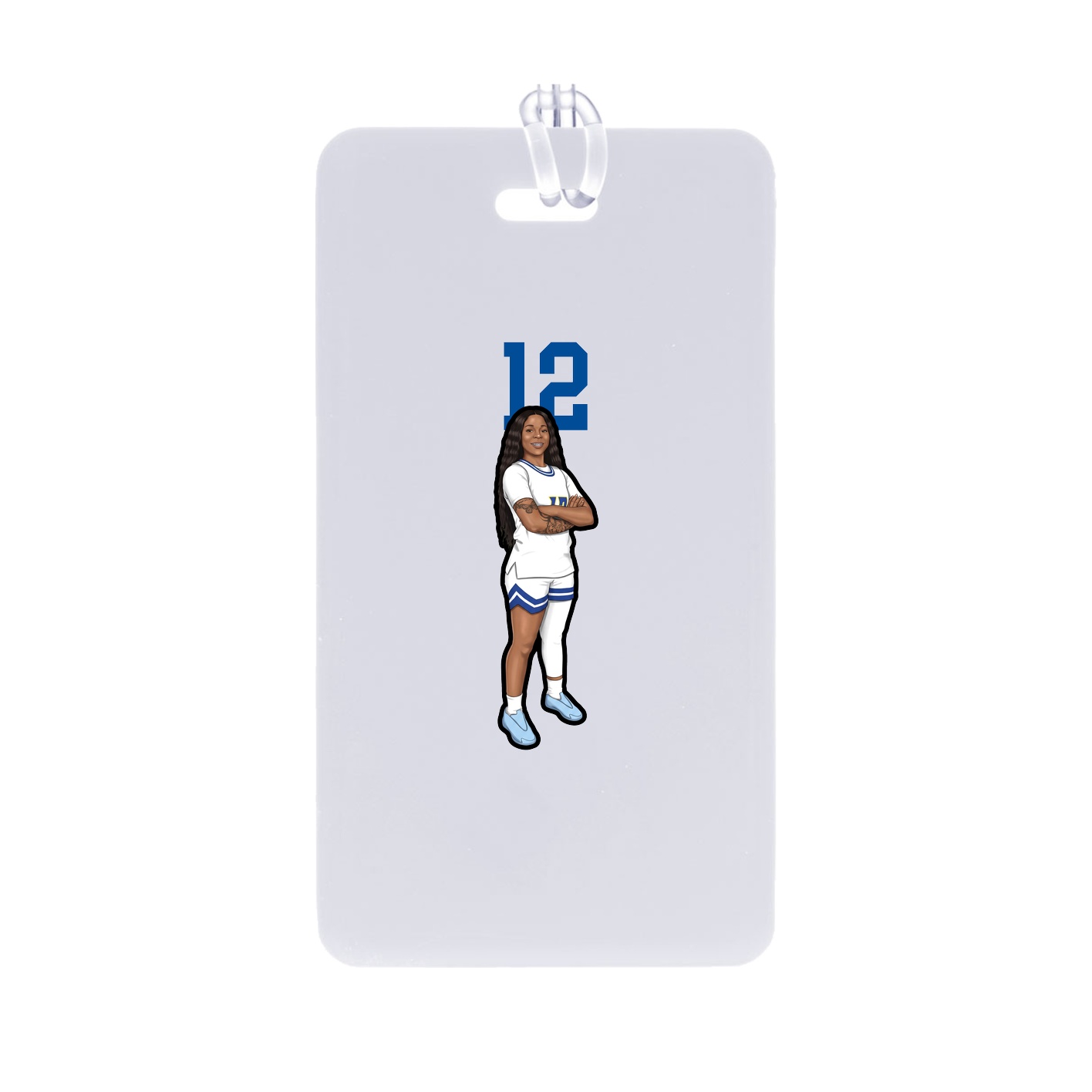Bag Tag — Number Top in Classic