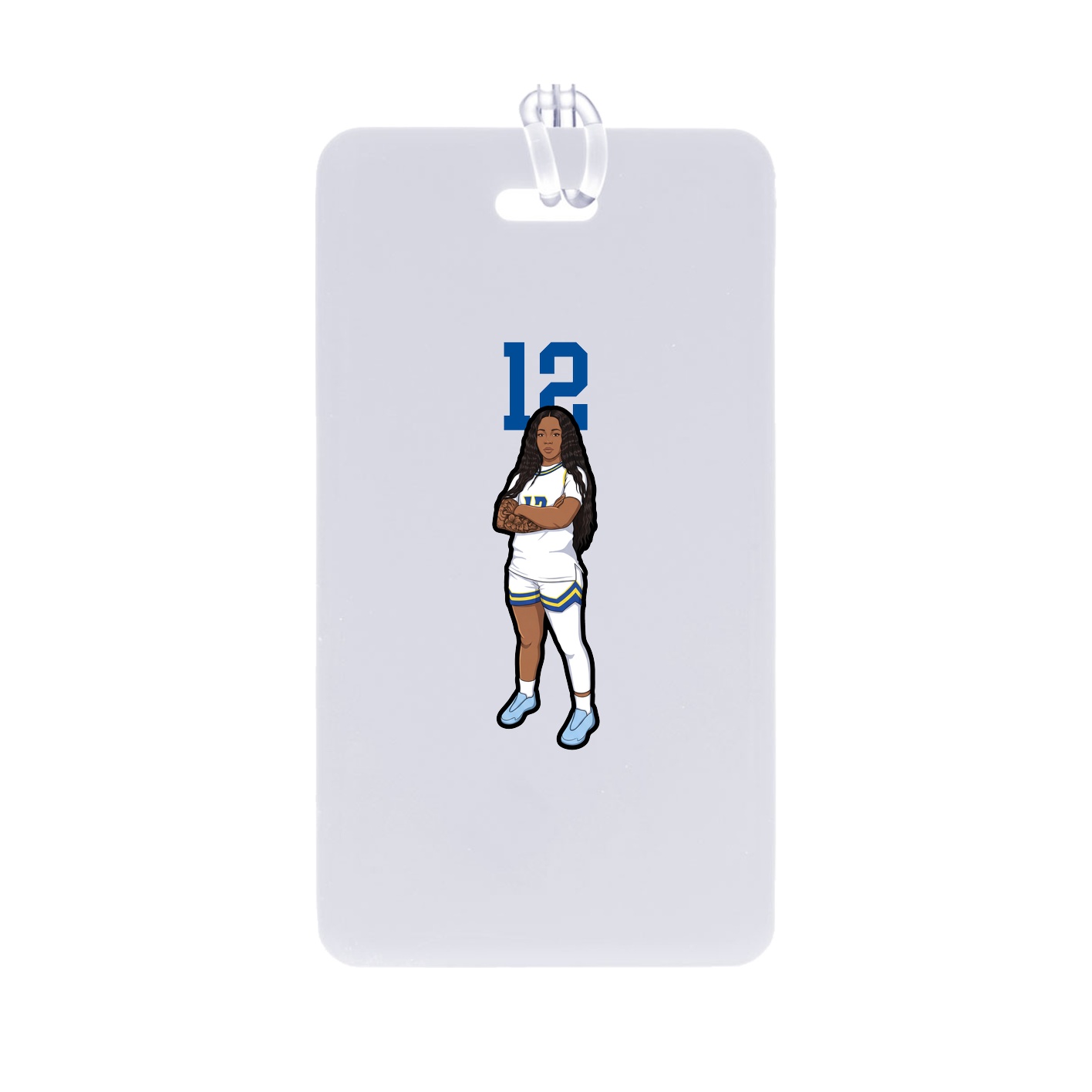 Bag Tag — Number Top in Classic