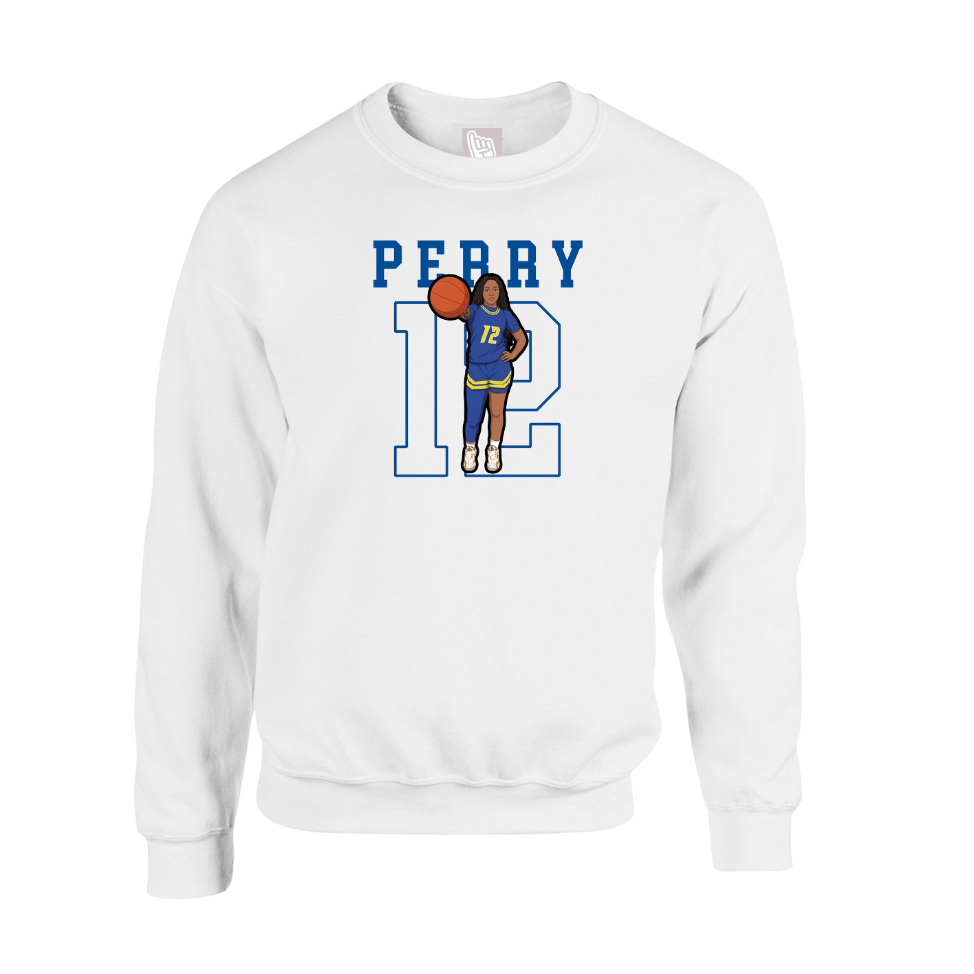 Fleece Crew — Shirsey in White