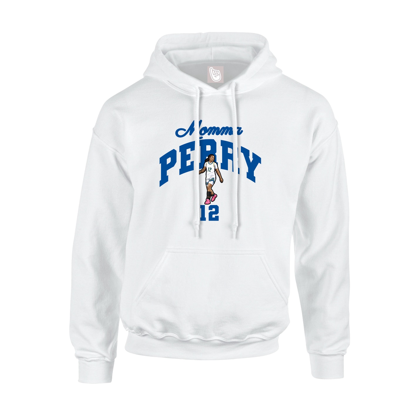 Youth Hoodie — Mothers Day Arch in White