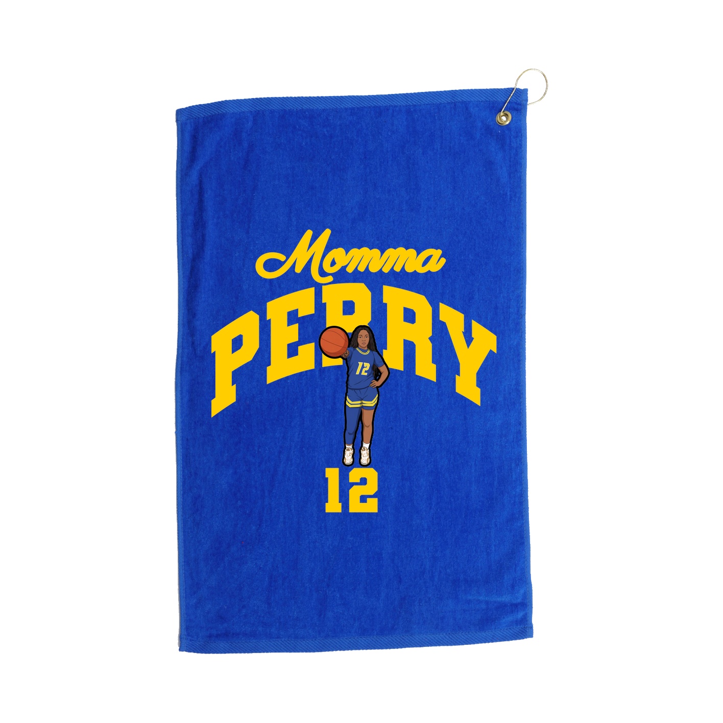 Golf Towel — Mothers Day Arch in Royal