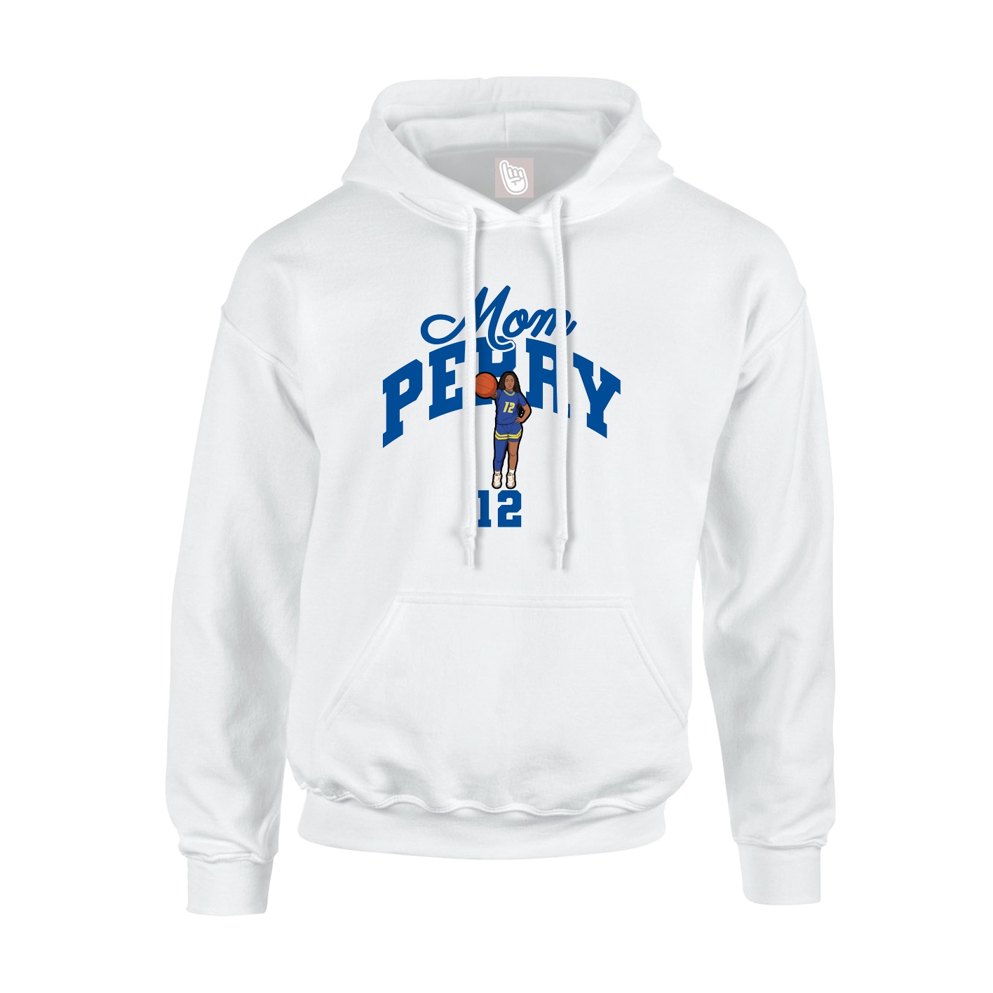Hoodie — Mothers Day Arch in White