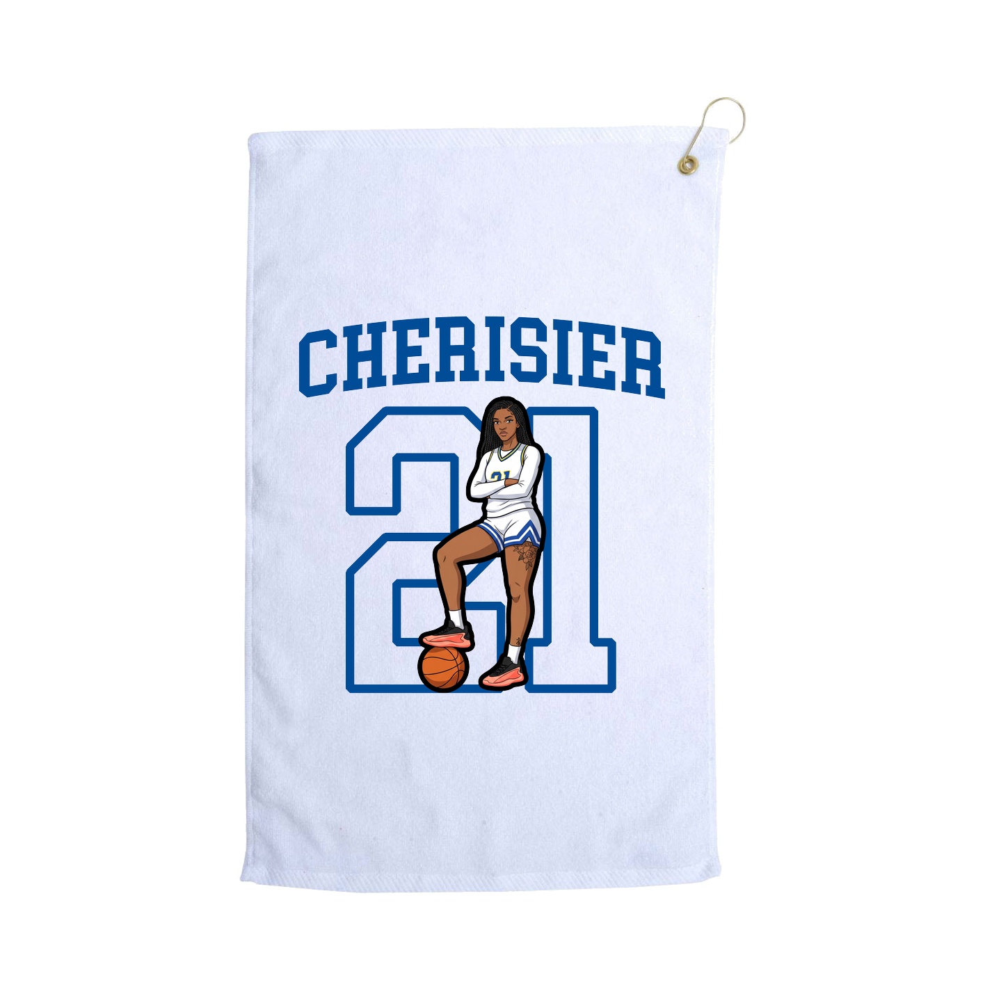 Golf Towel — Shirsey in White
