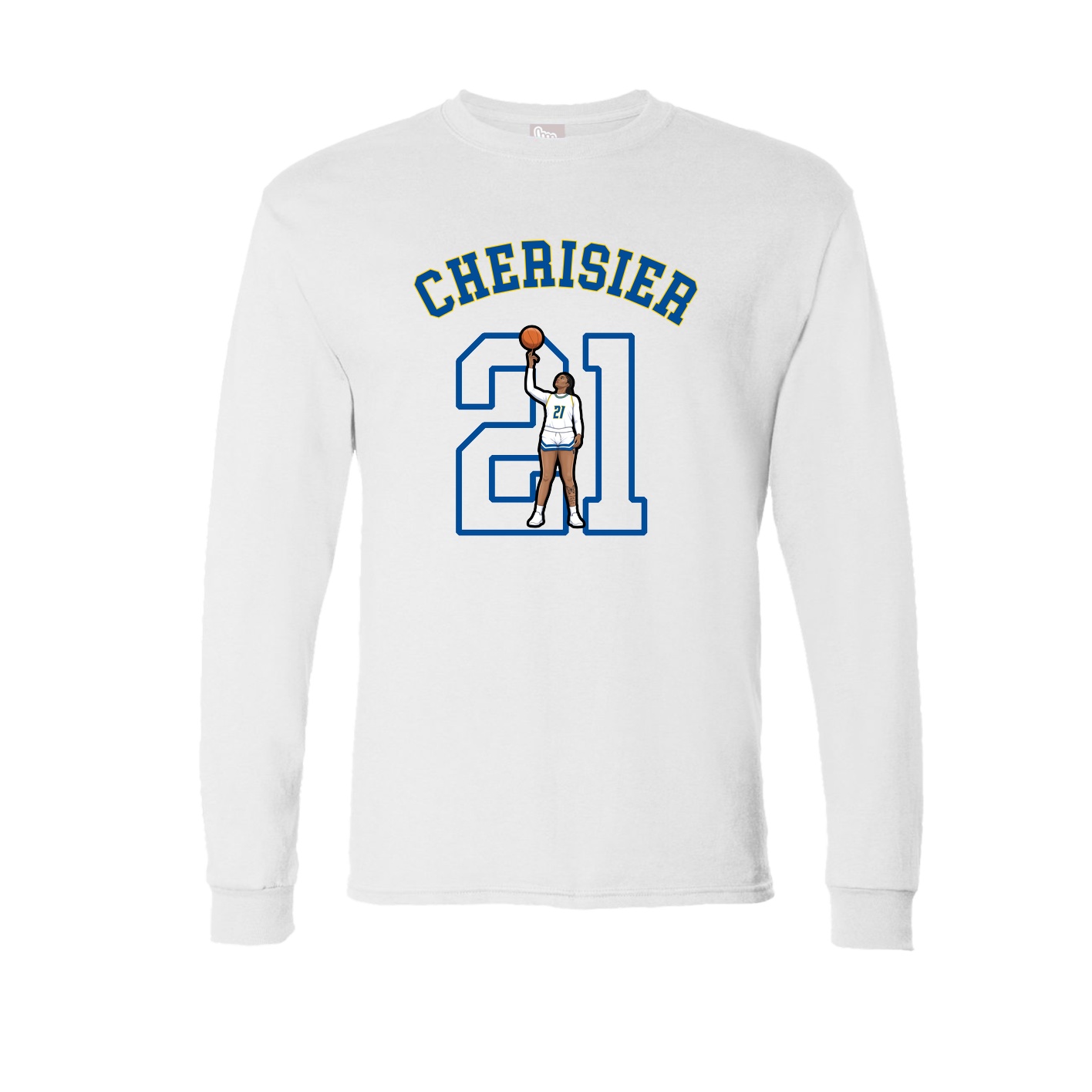 Long Sleeve Tee — Shirsey Arch in White
