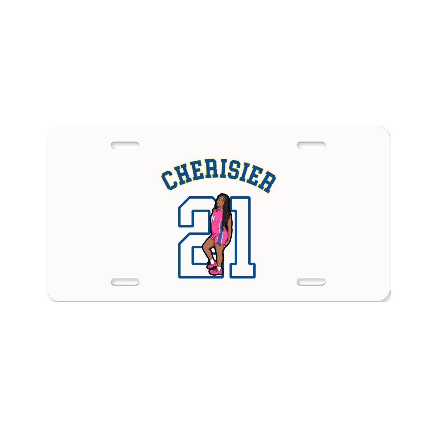 License Plate — Shirsey Arch in Classic