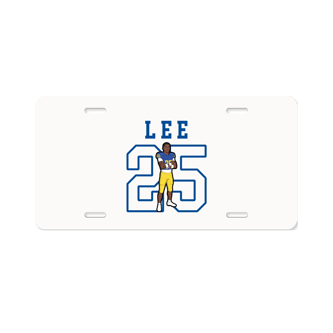 License Plate — Shirsey in Classic